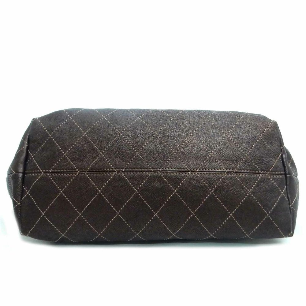 Chanel Coco Cabas Brown Leather Bag - Picture 6 of 9